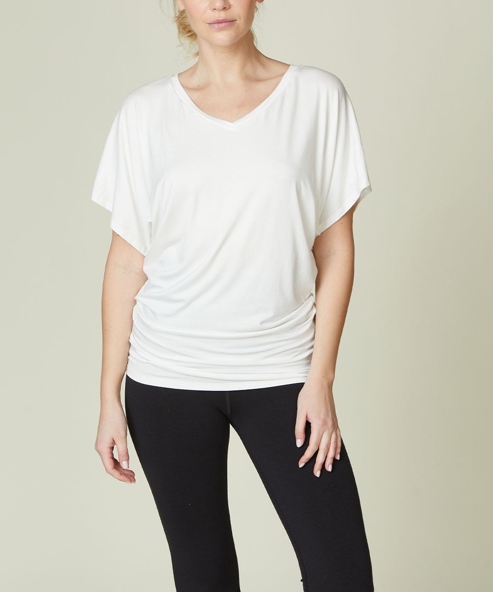 Bamboo SK signature V neck Tunic